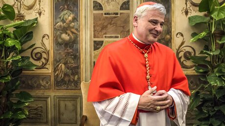 Kardinal Konrad Krajewski / © Stefano Dal Pozzolo (KNA)