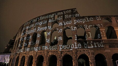Am weltweiten Aktionstag vom Cities for Life-Netzwerk wird es auch in Rom eine Kundgebung gegen die Todesstrafe geben - wie hier im Jahr 2018. / © Romano Siciliani/Romano Siciliani (KNA)