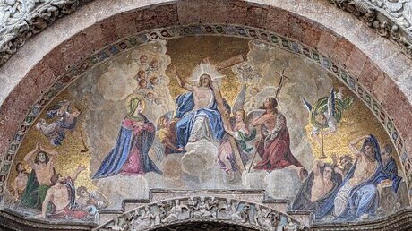 Auferstehungsmosaik im Markusdom zu Venedig / © Beatrice Tomasetti (DR)