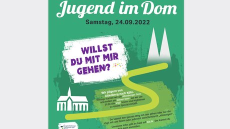 Plakat Jugend im Dom, Dreikönigswallfahrt 2022 / © Erzbistum Köln