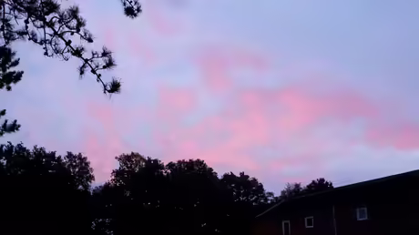 D&auml;mmerung in Angermund / &copy; Sr. Emmanuela (privat)