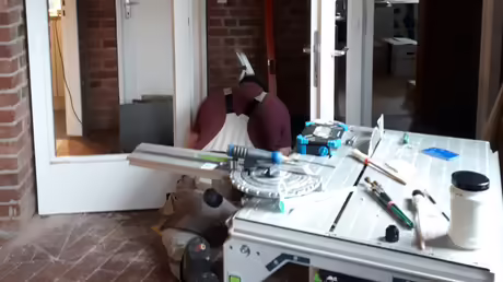 Die Klausurt&uuml;ren sind in Arbeit / &copy; Sr. Emmanuela Kohlhaas (privat)