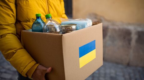Hilfsgüter für die Ukraine / © Halfpoint (shutterstock)