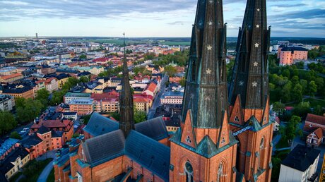 Blick über die schwedische Stadt Uppsala und ihre Kathedrale / © Christopher Kane (shutterstock)