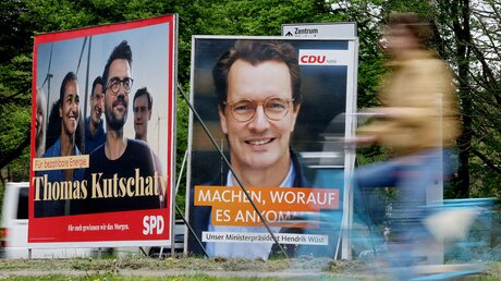 Am Sonntag ist Landtagswahl in NRW / © Oliver Berg (dpa)