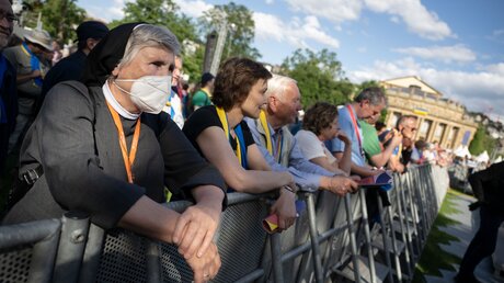 Neben Corona und dem Ukraine-Krieg wird auch viel über den Klimawandel beim Katholikentag 2022 diskutiert. (dpa)