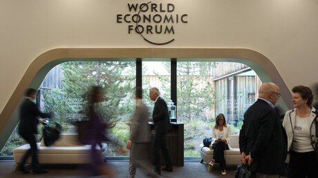 Jahrestagung des Weltwirtschaftsforums in Davos / © Markus Schreiber/AP (dpa)