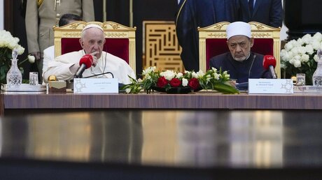 Papst in Bahrain / © Alessandra Tarantino/AP (dpa)