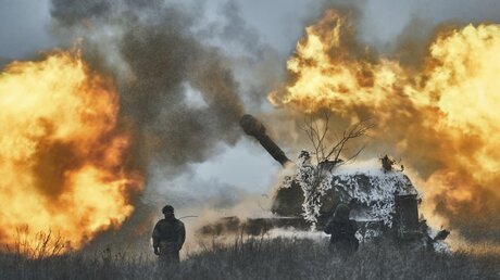Ukraine-Krieg - Gebiet Donezk / © Libkos/AP (dpa)