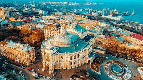 Odessa aus der Luft (shutterstock)