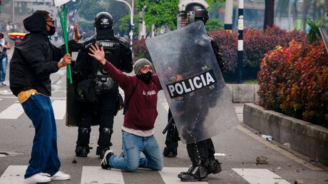 Polizei in Kolumbien im Einsatz / © Sergio R (shutterstock)
