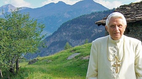 Papst Benedikt XVI.: In den Erholungsurlaub (KNA)