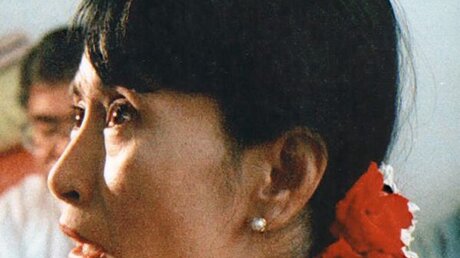 Birmas Oppositionsführerin Aung San Suu Kyi (KNA)