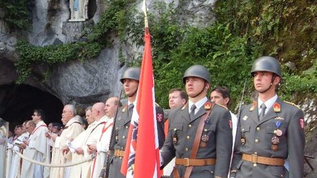 Soldatenwallfahrt in Lourdes / © Johannes Schröer (DR)