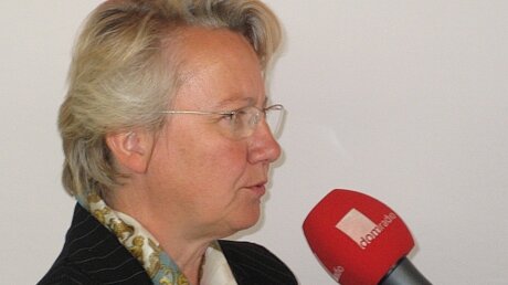 Bundesministerin Annette Schavan: Hier im domradio-Interview (DR)