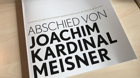 Bildband "Abschied von Joachim Kardinal Meisner" / © N.N. (DR)