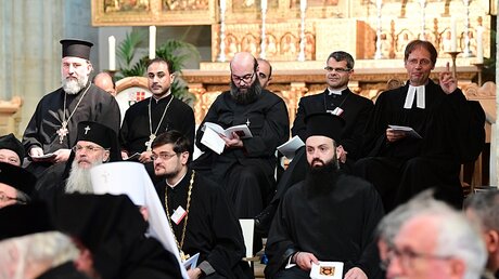 Impressionen vom Weltfriedenstreffen der Gemeinschaft Sant'Egidio / © Nicolas Ottersbach (DR)