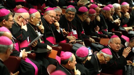 Italienische Bischöfe (Archiv) / © Romano Siciliani (KNA)