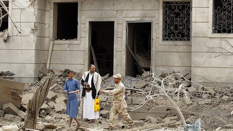 Zerstörung im Jemen (dpa)