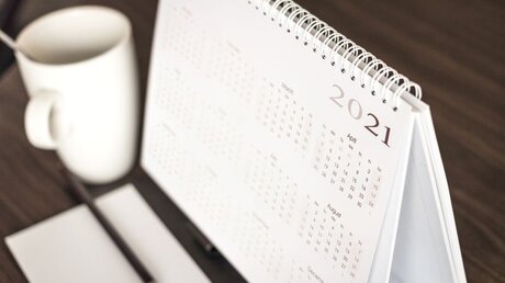 Kalender für das Jahr 2021 / © Jacob_09 (shutterstock)