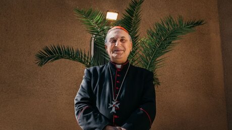 Kardinal Mario Zenari im Dezember 2018 in Damaskus (Syrien) / © Jean-Matthieu Gautier (KNA)
