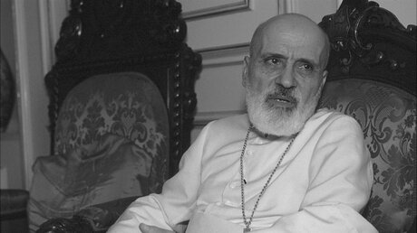 Kardinal Nasrallah Pierre Sfeir, emeritierter Patriarch von Antiochien / © Romano Siciliani (KNA)