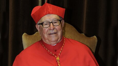 Kardinal Sergio Obeso Rivera / © Paolo Galosi (KNA)