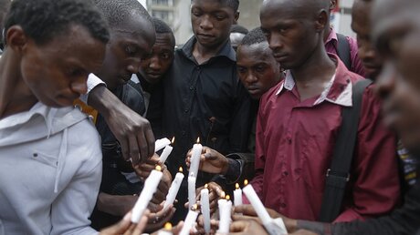 Trauermarsch in Kenia (dpa)