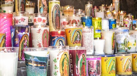 Kerzen für Frieden in Mexiko / © Norbert Demuth (KNA)