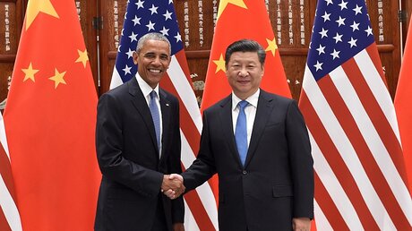 US-Präsident Barack Obama und Chinas Präsident Xi Jinping   / © Wang Zhao (dpa)