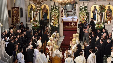 Orthodoxer Eröffnungsgottesdienst auf Kreta (KNA)