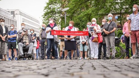 Kundgebung und Demonstration in Köln / © Julia Steinbrecht (KNA)