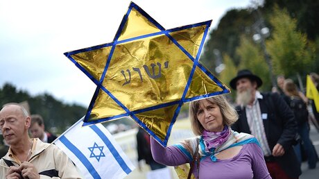 Kundgebung gegen Antisemitismus / © Maja Hitij (dpa)