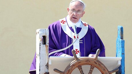 Predigt Papst Franziskus (dpa)