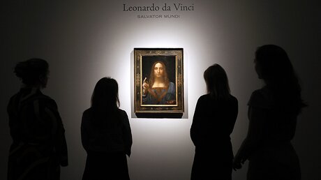 Leonardo da Vincis "Salvator Mundi" / © Kirsty Wigglesworth (dpa)
