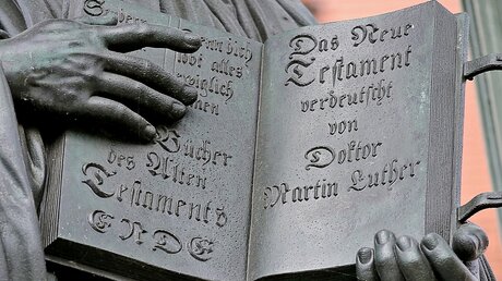 Luther-Denkmal in Wittenberg (dpa)
