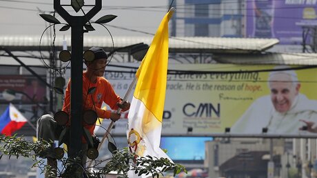 Manila erwartet den Papst (dpa)