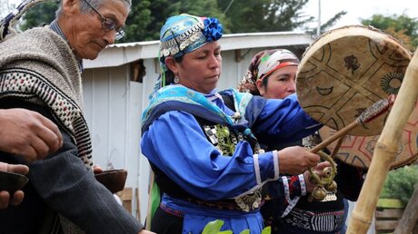 Mapuche-Ritual / © Matthias Hoch (Adveniat)