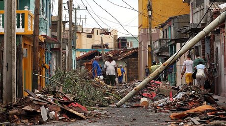 Das Maß der Zerstörung nach Hurrikan Matthew / © Alejandro Ernesto (dpa)