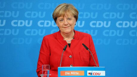 Macht´s noch einmal: Angela Merkel / © Kay Nietfeld (dpa)