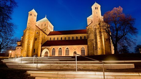 Michaeliskirche in Hildesheim / © Julian Stratenschulte (dpa)