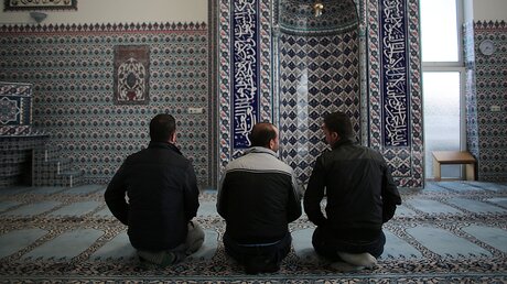 Muslime im Gebet / © Oliver Berg (dpa)
