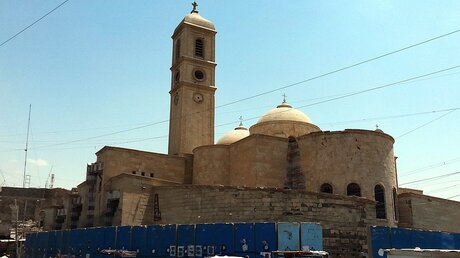 Katholische Kirche in Mossul am 21.7.14 (dpa)