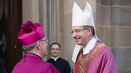 Neuer Bischof von Fulda: Michael Gerber / © Silas Stein (dpa)