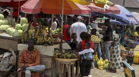 Markt in Abuja, Nigeria (dpa)