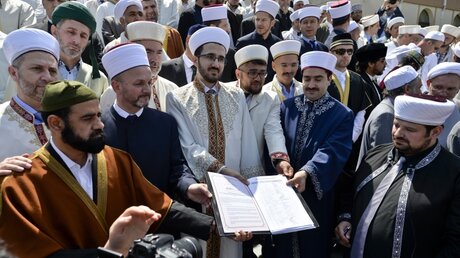 Österreichs Imame setzten bereits Zeichen gegen Terror / © Herbert Neubauer (dpa)