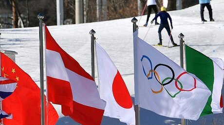 Olympische Winterspiele in Pyeongchang starten / © Timo Jaakonaho (dpa)