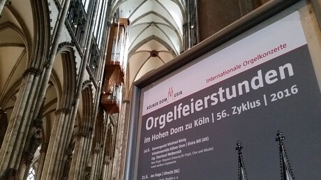 Orgelfeierstunden im Kölner Dom / © Mathias Peter (DR)