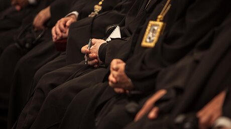 Bischöfe beim panorthodoxen Konzil / © Sean Hawkey (KNA)
