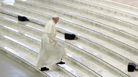 Papst Franziskus kommt zur Jugendsynode / © Gregorio Borgia (dpa)